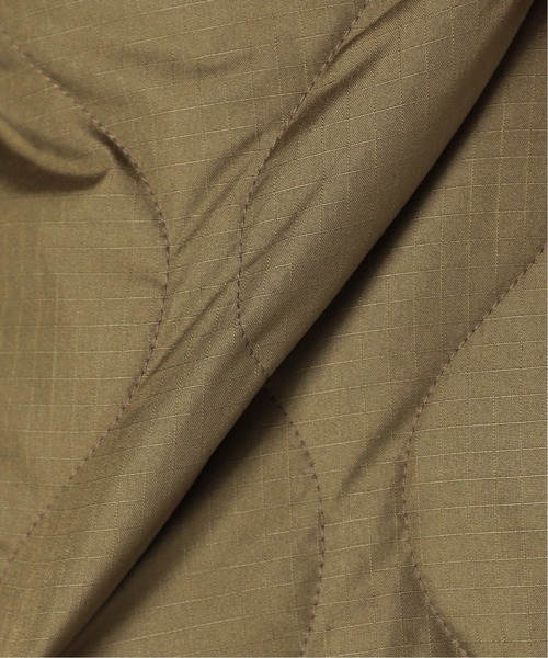 TAION（タイオン）の「◆【TAION / タイオン】キルティングライナーブルゾン（ミリタリージャケット・メンズ・ブラック/ベージュ/カーキ・MEDIUM/LARGE/X-LARGE）」の7枚目の写真