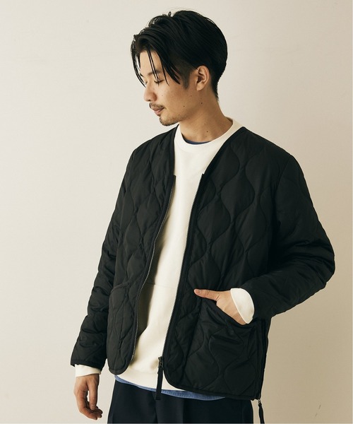 TAION（タイオン）の「◆【TAION / タイオン】キルティングライナーブルゾン（ミリタリージャケット・メンズ・ブラック/ベージュ/カーキ・MEDIUM/LARGE/X-LARGE）」の22枚目の写真