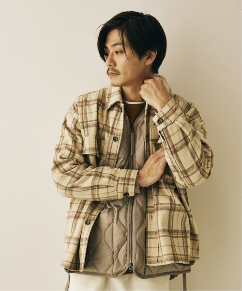 TAION（タイオン）の「◆【TAION / タイオン】キルティングライナーブルゾン（ミリタリージャケット・メンズ・ブラック/ベージュ/カーキ・MEDIUM/LARGE/X-LARGE）」の18枚目の写真