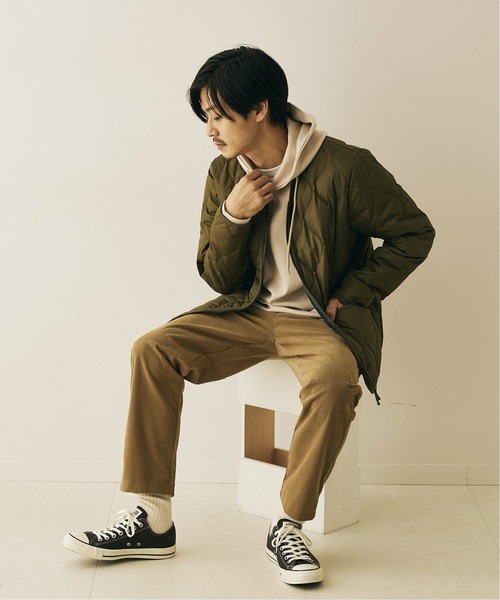 TAION（タイオン）の「◆【TAION / タイオン】キルティングライナーブルゾン（ミリタリージャケット・メンズ・ブラック/ベージュ/カーキ・MEDIUM/LARGE/X-LARGE）」の9枚目の写真