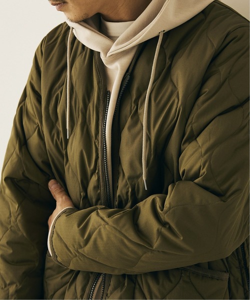 TAION（タイオン）の「◆【TAION / タイオン】キルティングライナーブルゾン（ミリタリージャケット・メンズ・ブラック/ベージュ/カーキ・MEDIUM/LARGE/X-LARGE）」の14枚目の写真