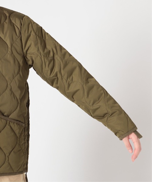 TAION（タイオン）の「◆【TAION / タイオン】キルティングライナーブルゾン（ミリタリージャケット・メンズ・ブラック/ベージュ/カーキ・MEDIUM/LARGE/X-LARGE）」の10枚目の写真