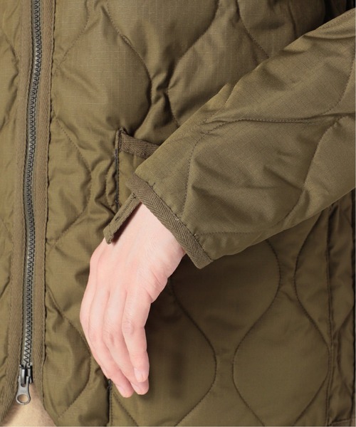 TAION（タイオン）の「◆【TAION / タイオン】キルティングライナーブルゾン（ミリタリージャケット・メンズ・ブラック/ベージュ/カーキ・MEDIUM/LARGE/X-LARGE）」の15枚目の写真