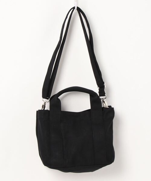 KOBE LETTUCE（コウベレタス）の「仕切りキャンバスミニトートバッグ[B1454]（トートバッグ・レディース・ピンク系その他/モカ/ベージュ系その他/ベージュ/ブラック・FREE）」の2枚目の写真