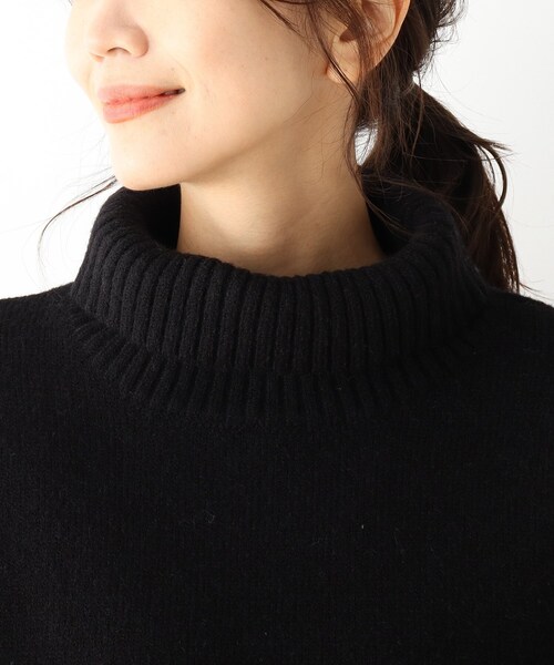 SHOO・LA・RUE（シューラルー）の「◆バルキーもちもちタートルネックワンピース（ワンピース・レディース・ライトブルー/レモンイエロー/アイボリー系2/ブラック・00）」の20枚目の写真