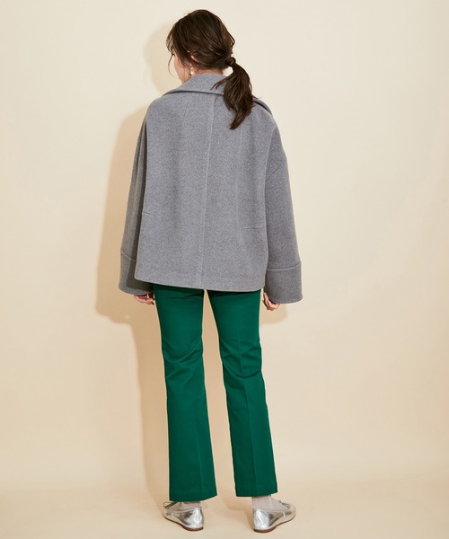 MADEMOISELLE ROPE'(マドモアゼル ロペ)の「<春まで使える>【Dickies for MADEMOISELLE】ハイウエストフレアパンツ(その他パンツ・レディース・ブラック/ベージュ/グリーン系その他・38/36/34)」の21枚目の写真