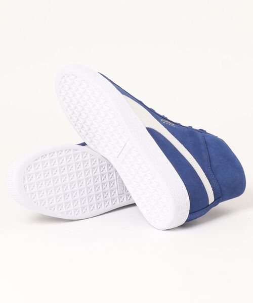 PUMA（プーマ）の「PUMA プーマ スウェード ミッド XXI スニーカー ユニセックス（スニーカー・メンズ・ブルー・25.5cm/26.5cm/27.5cm/28.5cm/25.0cm/26.0cm/27.0cm/28.0cm）」の3枚目の写真