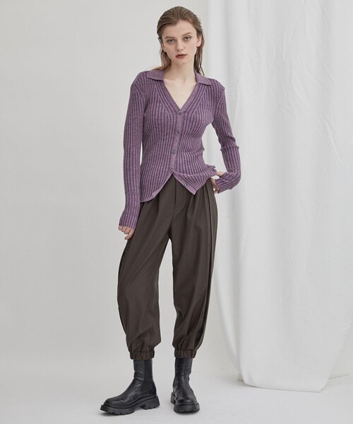 WRAPINKNOT(ラッピンノット)】《STUDIOUS別注》 ニットカーディガン