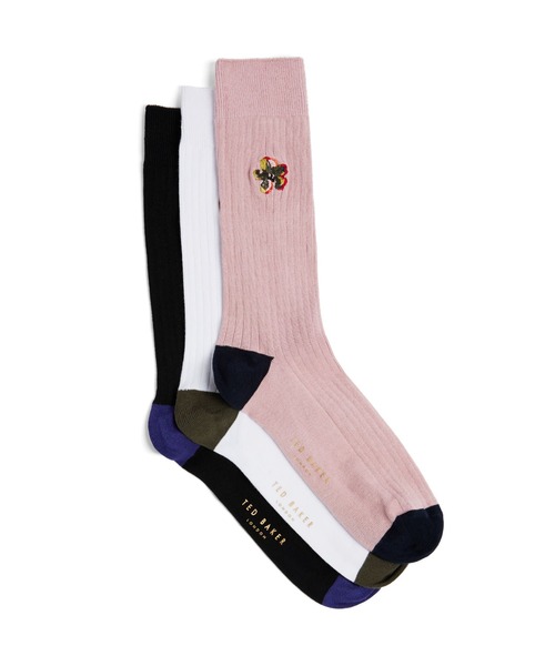 Ted Baker(テッドベーカー)の「FLOWPAK ソックス3ピース ギフトセット(マグノリアフラワー)(ソックス/靴下・メンズ・その他・O/S)」の3枚目の写真
