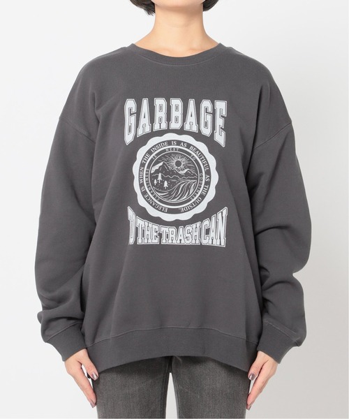 Simplicite（サンプリシテ）の「エンブレムカレッジプリントプルオーバー（Tシャツ/カットソー・レディース・ブラック/ライトグレー・FREE）」の22枚目の写真