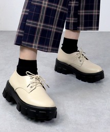 LOVEHUNTER（ラブハンター）の「LOVE HUNTER / 厚底トラックソール3ホールオックスフォードシューズ (1568)（ドレスシューズ）」