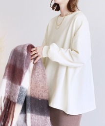 reca | 裏起毛ビッグシルエットボーダースウェット(スウェット)