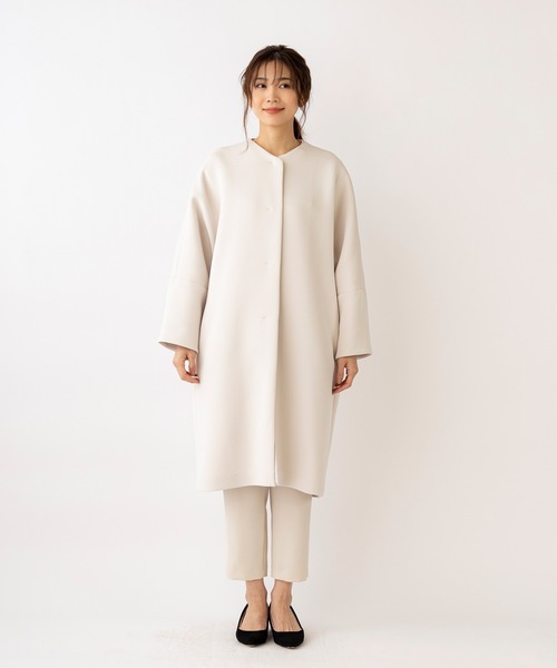 Sono（ソーノ）の「【SONO/ソーノ】マシュマロコート（ノーカラー