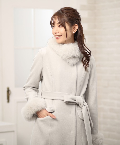 DRESS LAB（ドレスラボ）の「ファーを自分好みにアレンジ ベルトリボン 