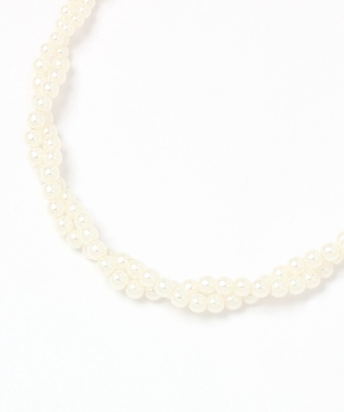 LEPSIM(レプシィム)の「パールショートネックレス 257947(ネックレス・レディース・ホワイト/ホワイト系その他・ONE SIZE)」の6枚目の写真