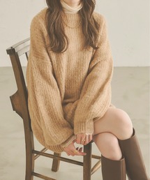 モヘアライクボリュームニット/【WEB/EC限定商品】