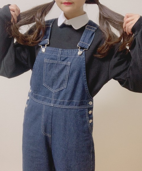 Cham.(チャム)の「オーバーオール(サロペット/オーバーオール・レディース・ベージュ/インディゴブルー・FREE)」の17枚目の写真