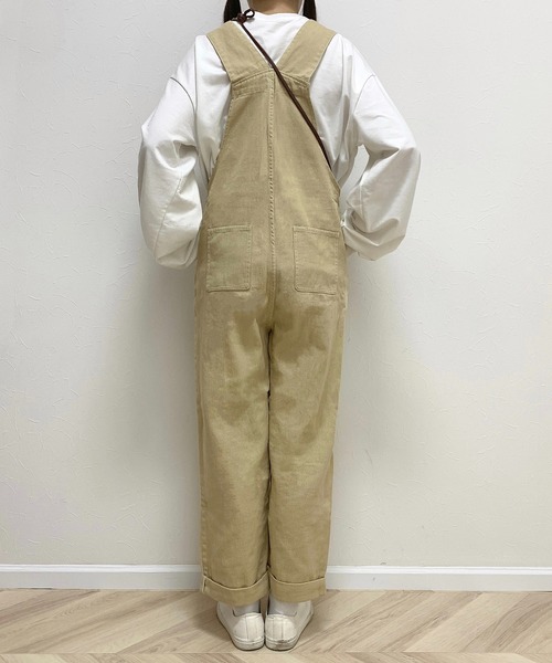 Cham.(チャム)の「オーバーオール(サロペット/オーバーオール・レディース・ベージュ/インディゴブルー・FREE)」の18枚目の写真