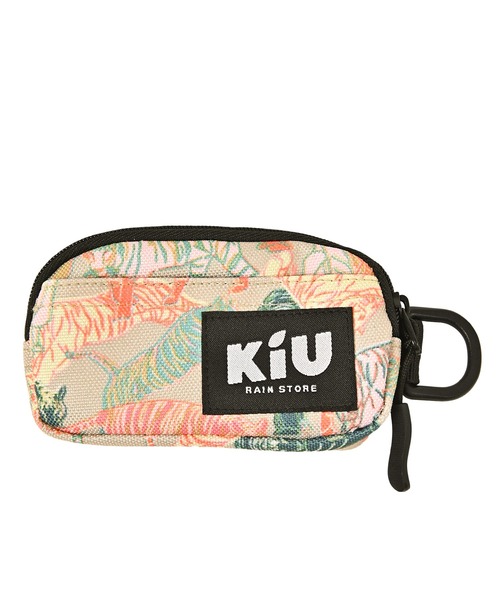 KiU（キウ）の「ウォーターリペレント ポーチS（ポーチ・レディース・カモフラージュ/ホワイト×ブルー/ホワイト系その他/ブラック系その他/レオパード/ゼブラ/アニマル/カラフル/レッド系その他/ブラック/ブルー系その他/ブラック系その他2/マルチ/タイガーカモ/ブラック×カーキ・FREE）」の11枚目の写真