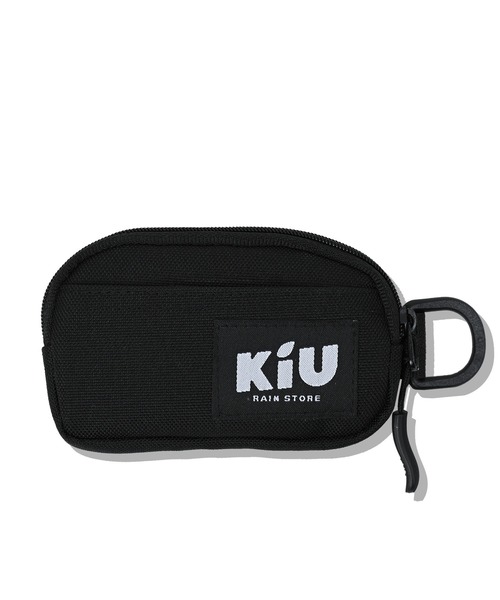 KiU（キウ）の「ウォーターリペレント ポーチS（ポーチ・レディース・カモフラージュ/ホワイト×ブルー/ホワイト系その他/ブラック系その他/レオパード/ゼブラ/アニマル/カラフル/レッド系その他/ブラック/ブルー系その他/ブラック系その他2/マルチ/タイガーカモ/ブラック×カーキ・FREE）」の4枚目の写真