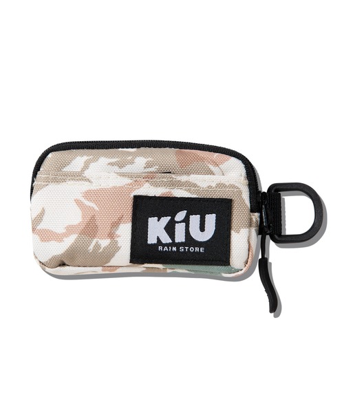 KiU（キウ）の「ウォーターリペレント ポーチS（ポーチ・レディース・カモフラージュ/ホワイト×ブルー/ホワイト系その他/ブラック系その他/レオパード/ゼブラ/アニマル/カラフル/レッド系その他/ブラック/ブルー系その他/ブラック系その他2/マルチ/タイガーカモ/ブラック×カーキ・FREE）」の16枚目の写真