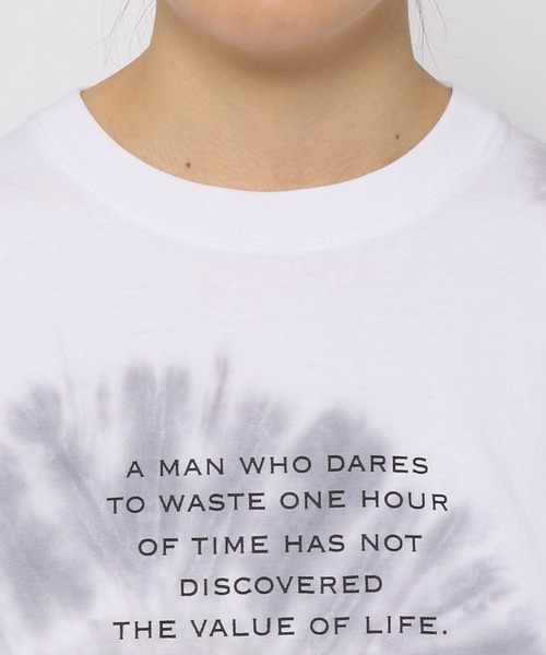 PAGEBOY(ページボーイ)の「タイダイロゴロンT(Tシャツ/カットソー・レディース・ホワイト系その他/グレー系その他・FREE)」の12枚目の写真