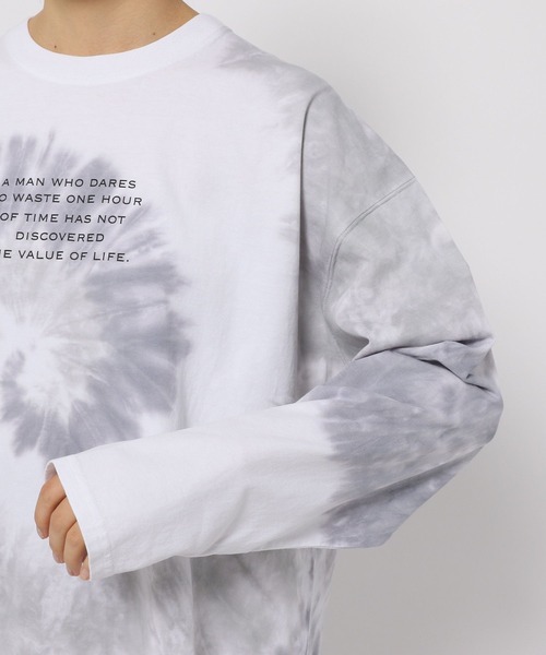 PAGEBOY(ページボーイ)の「タイダイロゴロンT(Tシャツ/カットソー・レディース・ホワイト系その他/グレー系その他・FREE)」の14枚目の写真