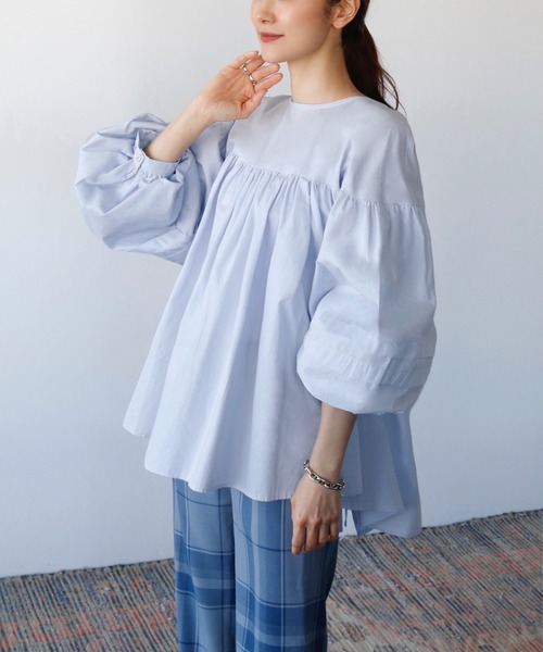 ELFRANK(エルフランク)の「ボリュームスリーブ長袖コットン ELFRANK(エルフランク)の「ボリュームスリーブ長袖コットン