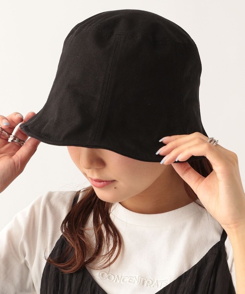 Heather(ヘザー)の「アソートチューリップハット 272339(ハット・レディース・アイボリー/ブラック/ブラック系その他・ONE SIZE)」の1枚目の写真