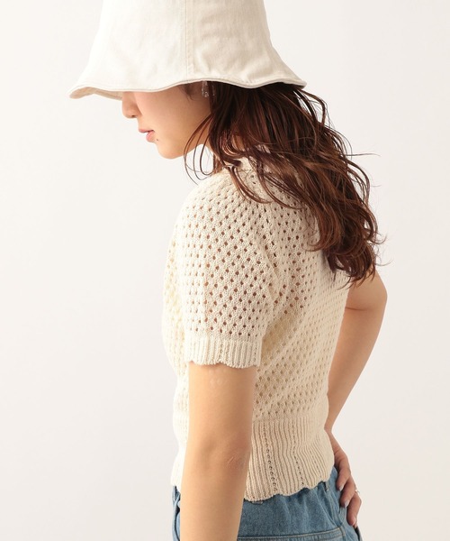 Heather(ヘザー)の「アソートチューリップハット 272339(ハット・レディース・アイボリー/ブラック/ブラック系その他・ONE SIZE)」の20枚目の写真