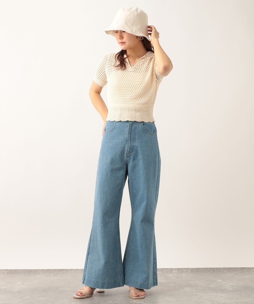 Heather(ヘザー)の「アソートチューリップハット 272339(ハット・レディース・アイボリー/ブラック/ブラック系その他・ONE SIZE)」の21枚目の写真