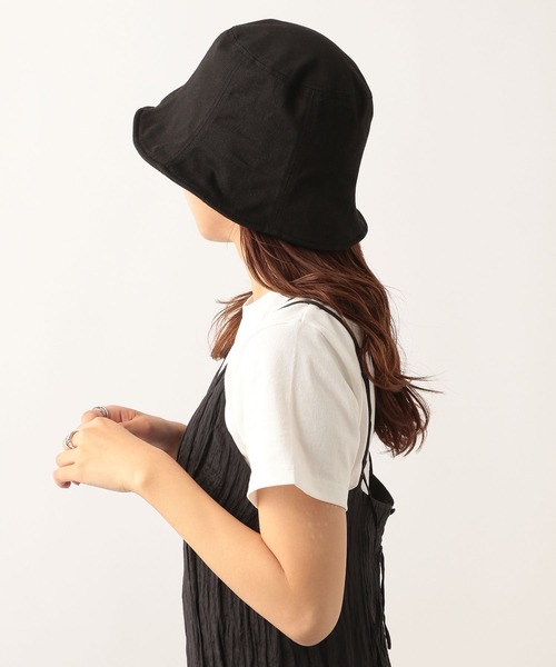 Heather(ヘザー)の「アソートチューリップハット 272339(ハット・レディース・アイボリー/ブラック/ブラック系その他・ONE SIZE)」の22枚目の写真