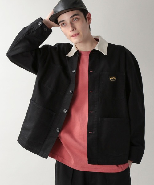 RAGEBLUE(レイジブルー)の「<StanRay/スタンレイ>別注カバーオールジャケット【セットアップ可】(カバーオール・メンズ・ブラック/オリーブ/ゼブラ・FREE)」の6枚目の写真