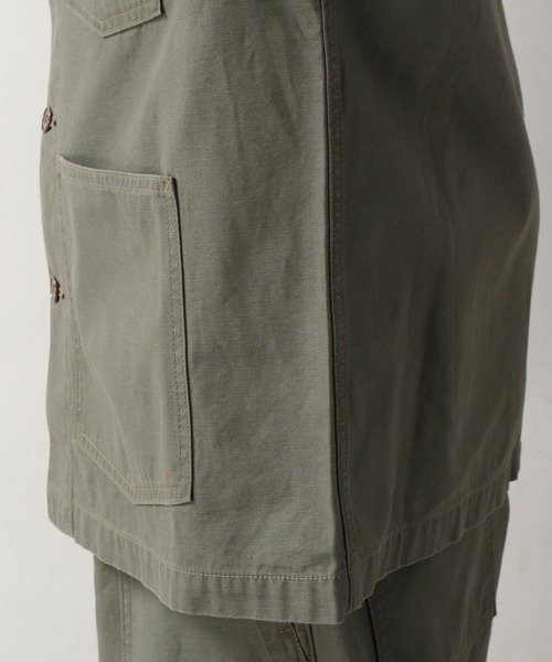 RAGEBLUE(レイジブルー)の「<StanRay/スタンレイ>別注カバーオールジャケット【セットアップ可】(カバーオール・メンズ・ブラック/オリーブ/ゼブラ・FREE)」の5枚目の写真