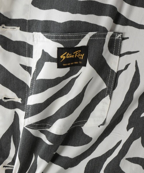 RAGEBLUE(レイジブルー)の「<StanRay/スタンレイ>別注カバーオールジャケット【セットアップ可】(カバーオール・メンズ・ブラック/オリーブ/ゼブラ・FREE)」の19枚目の写真