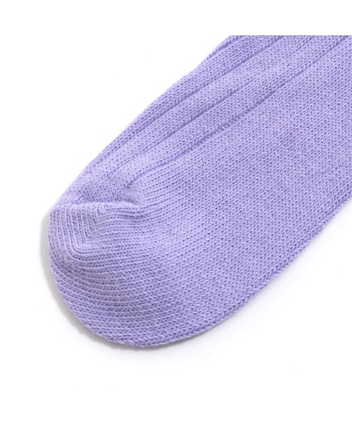 JENNI love（ジェニィラブ）の「2wayルーズチェリーハイソックス（ソックス/靴下・キッズ・オフホワイト/ブラック/ラベンダー・19-21cm/22-24cm）」の4枚目の写真