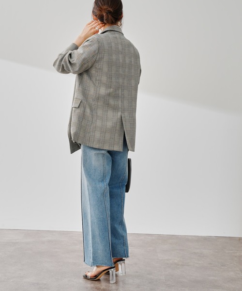 prose verse（プロズヴェール）の「金ボタンテーラードジャケット（テーラードジャケット・レディース・ベージュ/ネイビー・FREE）」の14枚目の写真