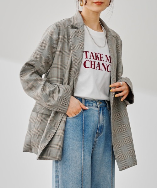 prose verse（プロズヴェール）の「金ボタンテーラードジャケット（テーラードジャケット・レディース・ベージュ/ネイビー・FREE）」の17枚目の写真