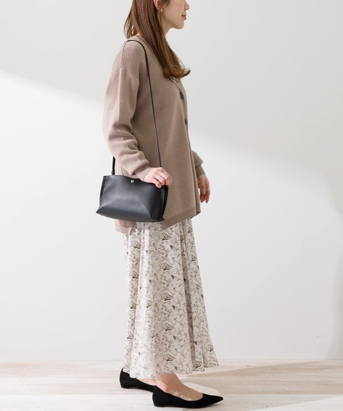 URBAN RESEARCH Sonny Label（アーバンリサーチサニーレーベル）の「ペイントフラワープリントスカート（スカート・レディース・イエロー系その他/ベージュ系その他・FREE）」の7枚目の写真