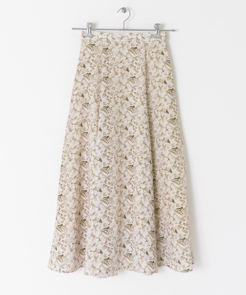 URBAN RESEARCH Sonny Label（アーバンリサーチサニーレーベル）の「ペイントフラワープリントスカート（スカート・レディース・イエロー系その他/ベージュ系その他・FREE）」の18枚目の写真