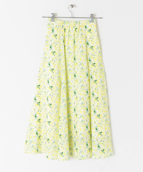 URBAN RESEARCH Sonny Label（アーバンリサーチサニーレーベル）の「ペイントフラワープリントスカート（スカート・レディース・イエロー系その他/ベージュ系その他・FREE）」の20枚目の写真