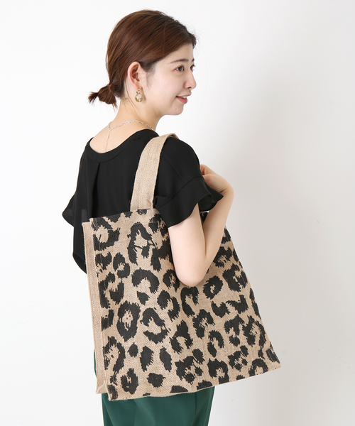 MAISON BENGAL（マイソンベンガル）の「【MAISON BENGAL/マイソンベンガル 】ジュートトートバッグ(ANIMAL)（トートバッグ・レディース・ブラック/ブラック系その他・FREE）」の18枚目の写真