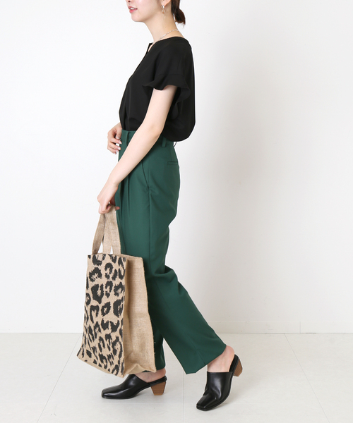 MAISON BENGAL（マイソンベンガル）の「【MAISON BENGAL/マイソンベンガル 】ジュートトートバッグ(ANIMAL)（トートバッグ・レディース・ブラック/ブラック系その他・FREE）」の16枚目の写真