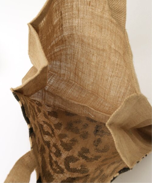 MAISON BENGAL（マイソンベンガル）の「【MAISON BENGAL/マイソンベンガル 】ジュートトートバッグ(ANIMAL)（トートバッグ・レディース・ブラック/ブラック系その他・FREE）」の7枚目の写真