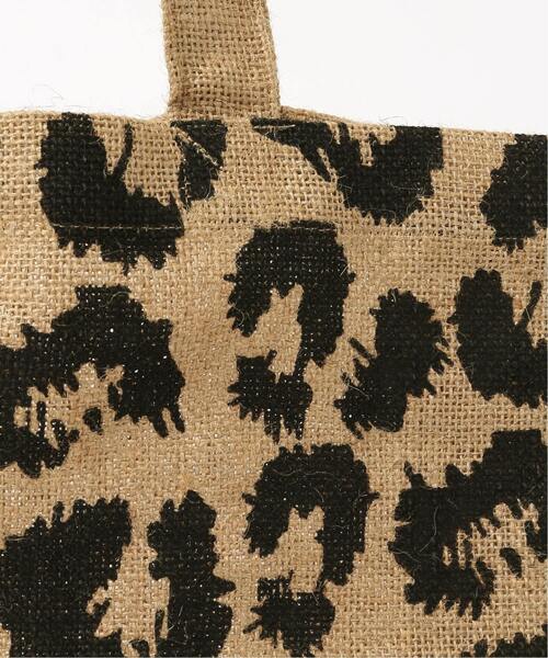 MAISON BENGAL（マイソンベンガル）の「【MAISON BENGAL/マイソンベンガル 】ジュートトートバッグ(ANIMAL)（トートバッグ・レディース・ブラック/ブラック系その他・FREE）」の5枚目の写真