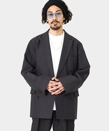 PORT BY ARK | PORT BY ARK / ポートバイアーク：Double Breasted Jacket-Herringbone-：PO11-J002[COR](テーラードジャケット)