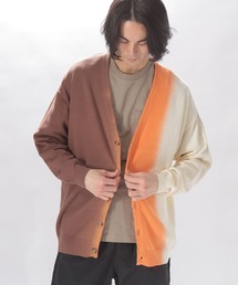 niko and... | 縦段染めニットVカーディガン(カーディガン/ボレロ)