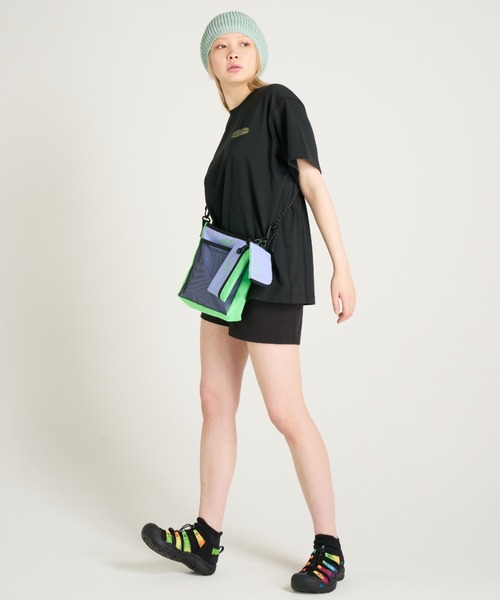 KEEN(キーン)の「HARVEST TECH TEE C&B LOGO / ハーベスト テックティー シーアンドビー ロゴ(Tシャツ/カットソー・メンズ・ブラック・S/M/XL/L)」の6枚目の写真