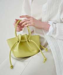 fifth | 【スタイリストレコメンド】フェイクレザー2way巾着ミニバッグ(ハンドバッグ)