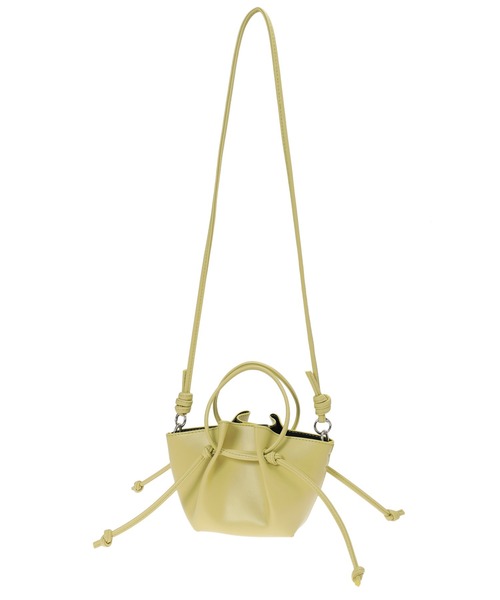 fifth（フィフス）の「【スタイリストレコメンド】フェイクレザー2way巾着ミニバッグ（ハンドバッグ・レディース・ホワイト/レッド/ライム/ブラック/ブルー/シルバー・FREE）」の20枚目の写真